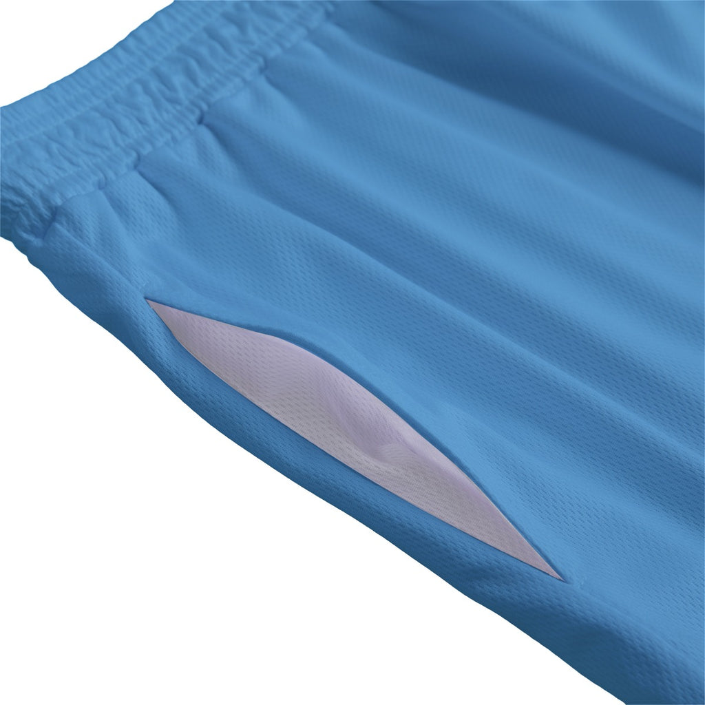 Carolina Blue Mesh Shorts