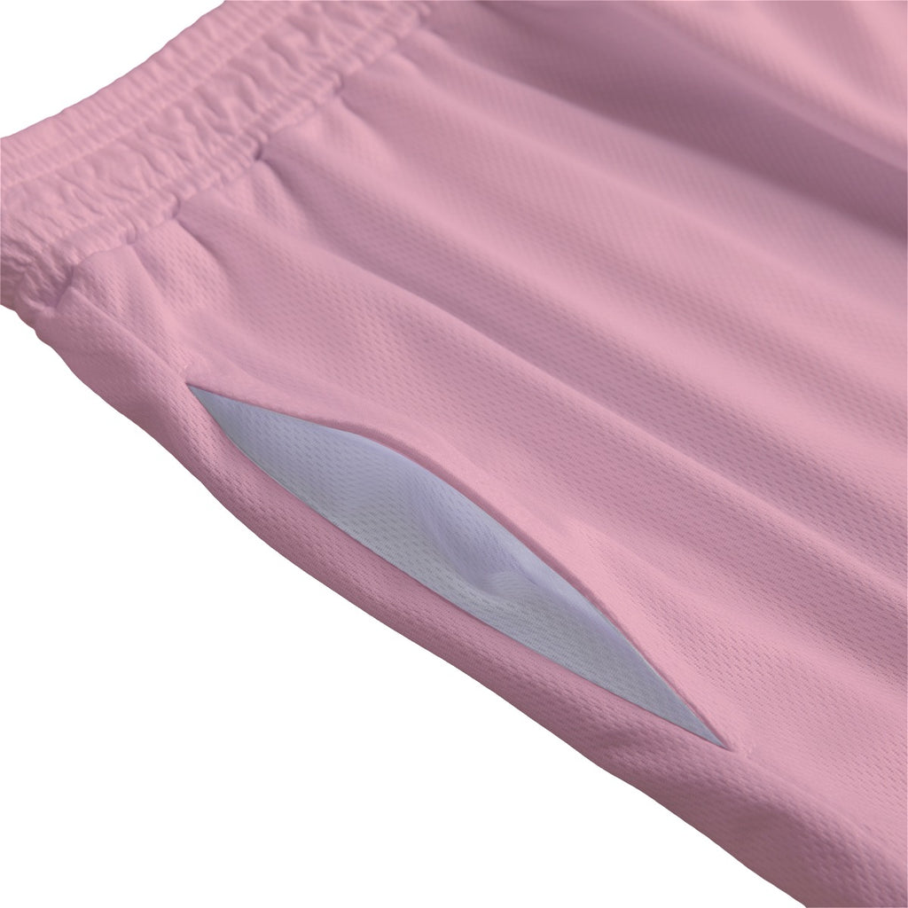 Pink Holy Hoops Mesh Shorts