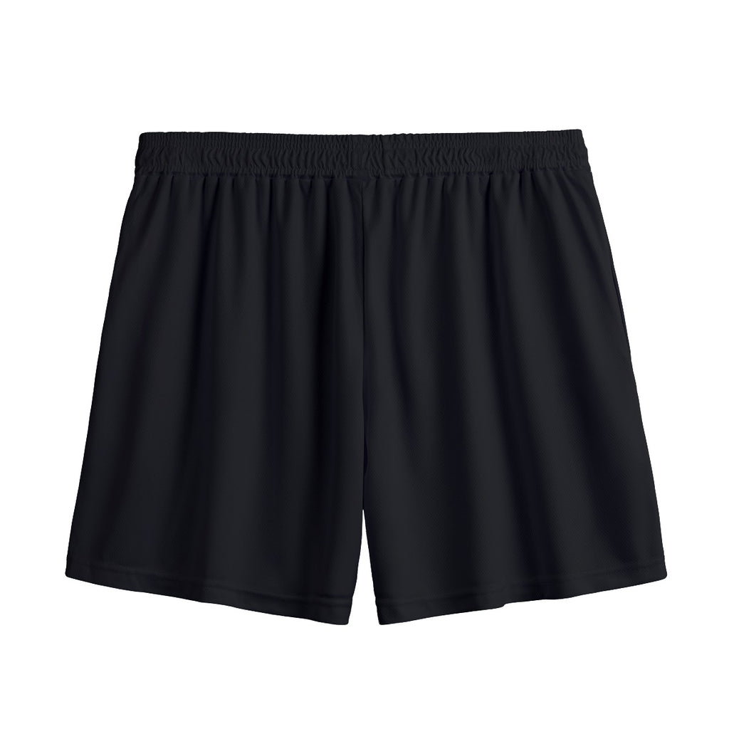 Black Holy Hoops Mesh Shorts